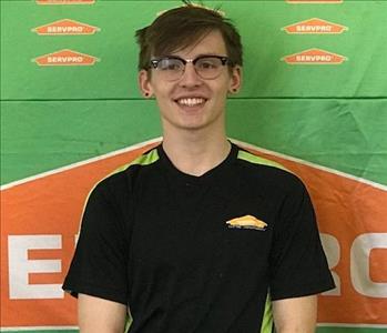 Ethan Hughes, team member at SERVPRO of Northeast Ft. Worth
